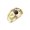 Alexandrite, variant on Men's Rings Yellow Gold Plated Silver Pear Tear Drop Cabochon Gemstone & Diamond Ring Cabochon Emerald   Size 11