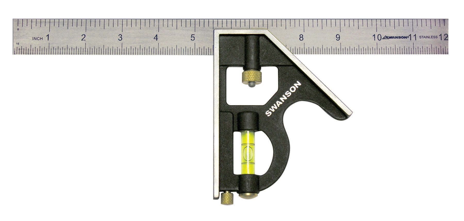 Swanson TC132 12Inch Combination Square with Metric