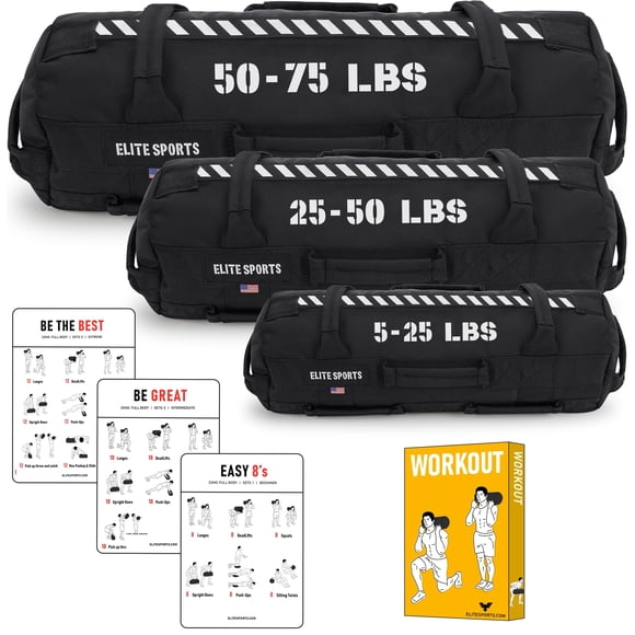 Workout Sandbag Elite Sports, versátil y de entrenamiento intensivo