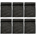 thumbnail image 1 of Bolsas de lavandería de malla, bolsas de lavado de ropa prácticas para sujetador, ropa interior, color negro, 6 uds., 1 of 1