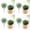Green, variant on Rosemary - 14" Artificial Rosemary Stems with 7 Realistic Branches, Low Maintenance Kitchen Greenery for Home, Office, Garden & Indoor Decor (1-8 Pack)