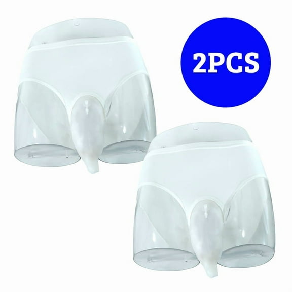 JJICN Female urine collection system, reusable portable silicone urinal with 2 bags of 800ml, 0.7M tube, and adjustable breathable pants (S)