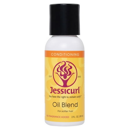 Jessicurl Oil Blend, No Fragrance Added 2 fl oz. Add Softness and Shine to Any Hair and Curl Type