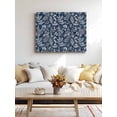 thumbnail image 4 of Dandelion Wall Art for Living Room,Canvas Picture Wall Decor for Bathroom Bedroom,Navy Blue Flowers Modern Minimalist Spring Painting Artwork for Office Kitchen Hallway Dining Room Home Decor 24"x32", 4 of 8