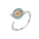 thumbnail image 1 of Guardurnaity Anillo giratorio de descompresión para mujer, multifuncional Vintage, anillos antiestrés, joyería portátil para dedo Ropa, zapatos y accesorios Miscelánea Oro blanco, 1 of 6