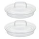 thumbnail image 1 of tapas de repuesto para tarros de cristal de cocina (transparentes), 1 of 3