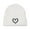 White, variant on Audhol Thermal Women Beanie Unisex Knitted Hat With Love Embroidery Warm And Fashionable Woolen Hat Warm Knitted Cap Black One Size