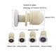 thumbnail image 3 of Advancent Rodillo para puerta de ducha de 8 piezas, polea deslizante para baño, rueda deslizante para el hogar, Hotel, accesorios de repuesto Juegos de accesorios de baño 23mm, 3 of 6