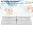 thumbnail image 3 of Teclado Plegable, 67 Teclas Teclado Plegable Portátil para Viajar, Teclado Inalmbrico Recargable Con Soporte para Teléfono para ios tableta, 3 of 7