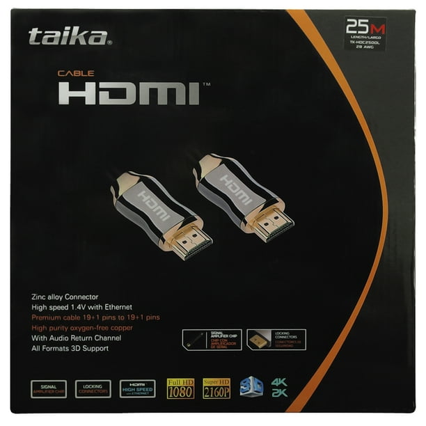 Cable hdmi 25 metros precio hotsell