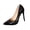 Black, variant on Pink Women'S High Heels Pumps Pointed Toe Stiletto Heels 4.33 Inch Dress Shoes Slip-On Retro Office Career Shoes For Women Casual Versatile Pu