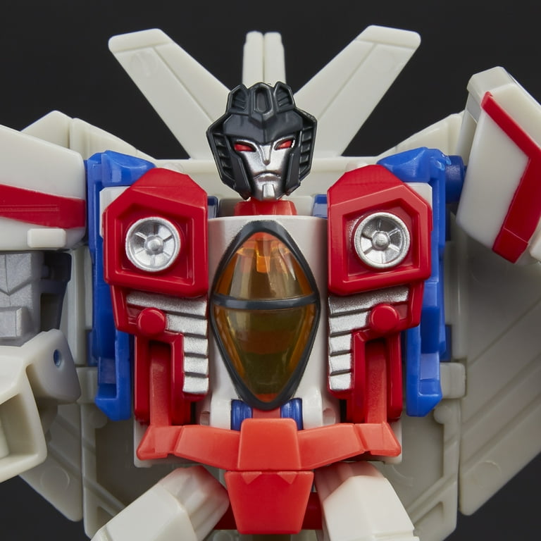 Transformers Bumblebee Cyberverse Adventures Starscream Deluxe Action Figure 12,5 Cm - 2 In 1 Robot In Jet Con Accessori - 3