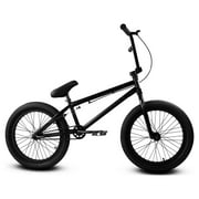 Elite BMX Bicycle 20” Freestyle Bike - Stealth Black Ideal for Ages 7 to 18 Years