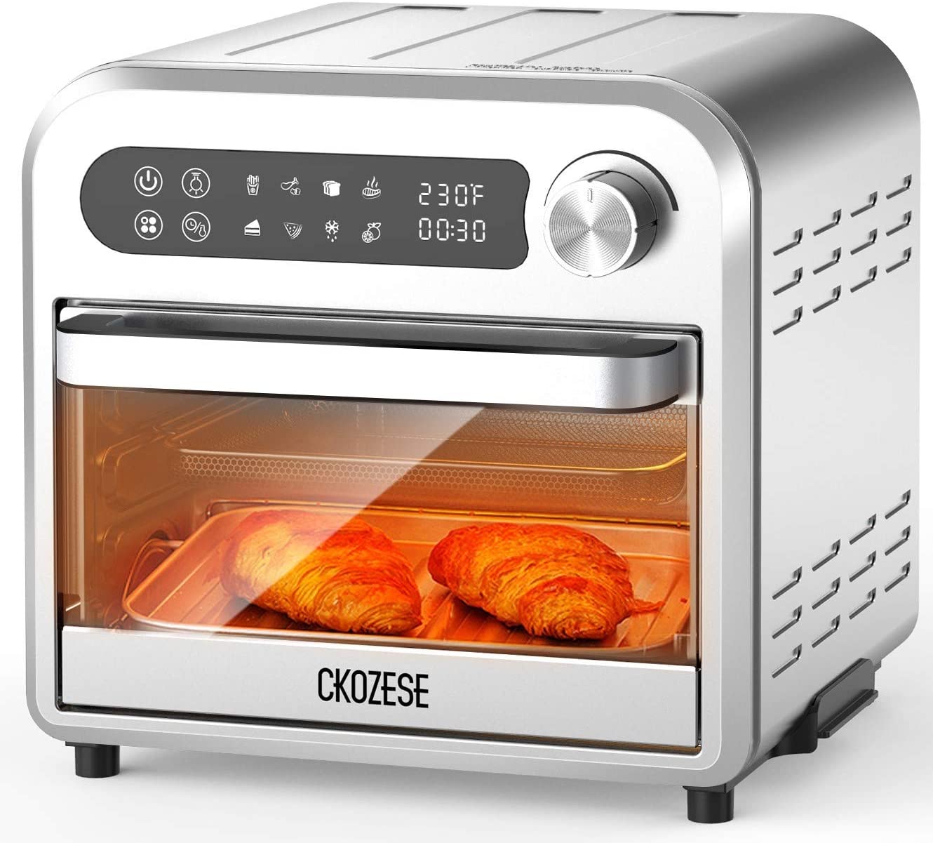 small toaster oven stainless steel