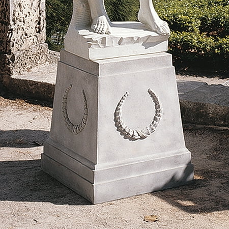 Design Toscano Grande Laurel Sculptural Plinth Base