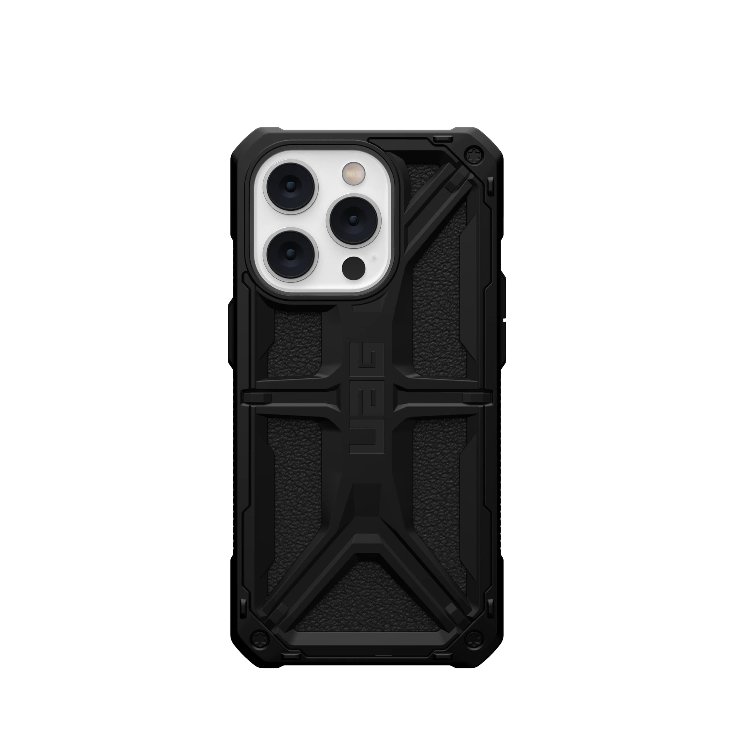 UAG iPhone 14 Pro Case Black 6.1" Monarch Rugged Premium Protective Cover Lightweight Slim Shockproof Dropproof Compatible with Wireless Charging by URBAN ARMOR GEAR