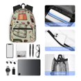 thumbnail image 4 of Easygdp Coffee Makers Macaroons Chocolate Mochila Casual para Portátil, Mochila para Escuela, Viajes, Negocios, 4 of 6
