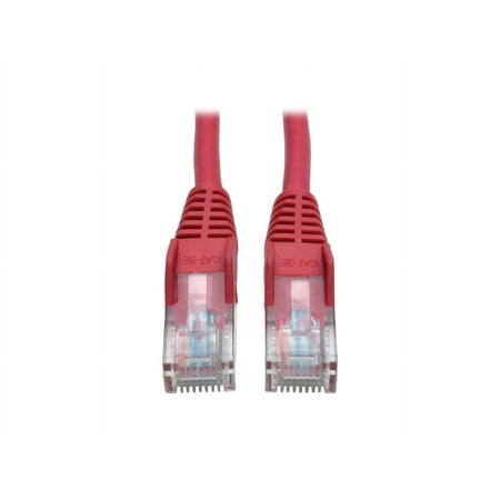 UPC: 0037332204189 | Tripp Lite N001-006-RD Cat5e 350 MHz Snagless Molded UTP Patch Cable (RJ45 M/M) Red 6 ft.