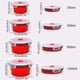 thumbnail image 4 of pcs Collapsible Bowls for Camping Rv Kitchen Accessories Round S, 4 of 5
