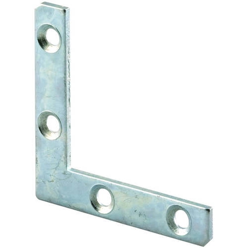 Angled Bracket Zinc-Plated Steel For Furniture Assembly