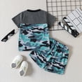 thumbnail image 7 of Tkrady Toddler Clothes for Boys Beautiful Graphic Short Sleeve T Shirt Tops Shorts Set Outfits, Sizes 0-3 Years, 7 of 7