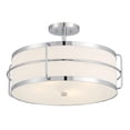 thumbnail image 3 of Chauncey 4-Light Ceiling Light in Chrome, 3 of 7