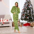 thumbnail image 5 of joogoo Green Leopard Unisex Adults Onesies Pajamas Jumpsuits L, 5 of 7