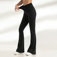 thumbnail image 6 of ZRBYWB Yoga Pants For Women Casual Compression Legging Feminina Ladies Bell Bottom Pants Leggings For Ladies V Type High Waisted Flare Workout Pants Leggings Comfortable, 6 of 6