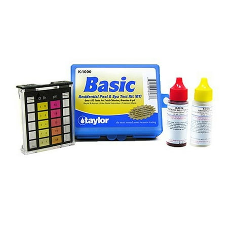 Taylor K-2006C Complete Swimming Pool Chlorine Test Kit w/ Additional