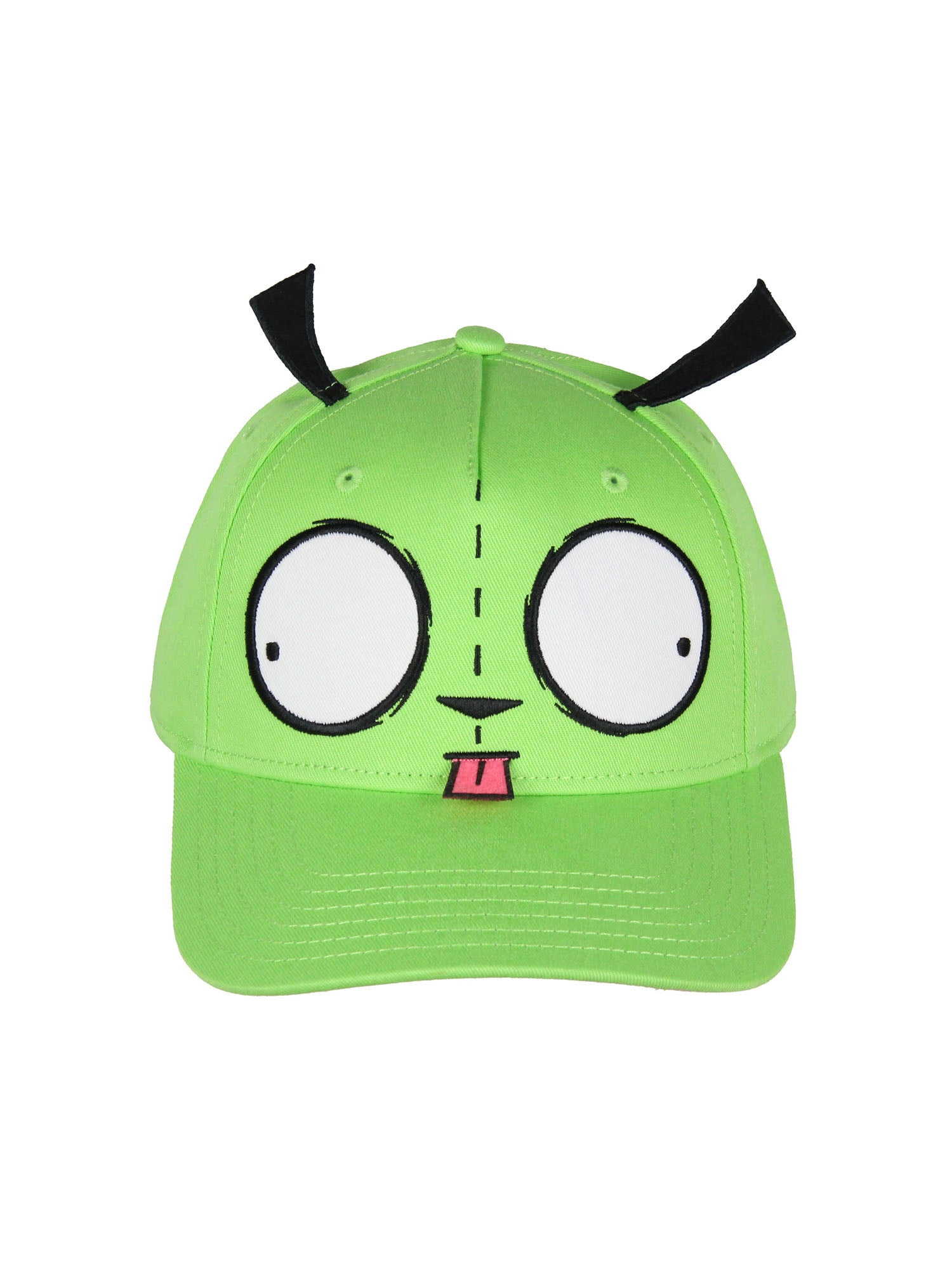 Nickelodeon Invader Zim Adult Gir Face with Ears Snapback Hat for Men and Women