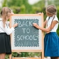 thumbnail image 4 of 2 Rolls Gold Glitter Bulletin Board Borders, Scalloped Bulletin Board Trims Shiny Decorative Border Trims for Classroom School Home Office Blackboard Desk (2.24in x 64ft Total), 4 of 8