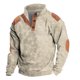 thumbnail image 1 of Spring And Autumn Men's Standing Collar Sweatshirt Is Outdoor Casual Sweaters Tops S, 1 of 3