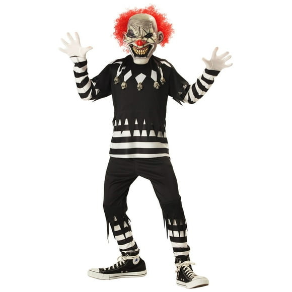 Kids Psycho Clown Costume