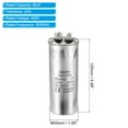 thumbnail image 2 of Unique Bargains CBB65 60uf Run Capacitor, 60mfd 2pack AC 450V Aluminum Case Motor Start Capacitor, 2 of 5