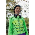 thumbnail image 4 of Marvel Avengers Captain America Black Panther Hulk Toddler Boys 3 Pack Long Sleeve T-Shirts Toddler to Big Kid, 4 of 5