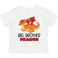 thumbnail image 3 of Inktastic Big Brother Cute Red and Orange Dragon Boys Toddler T-Shirt, 3 of 5
