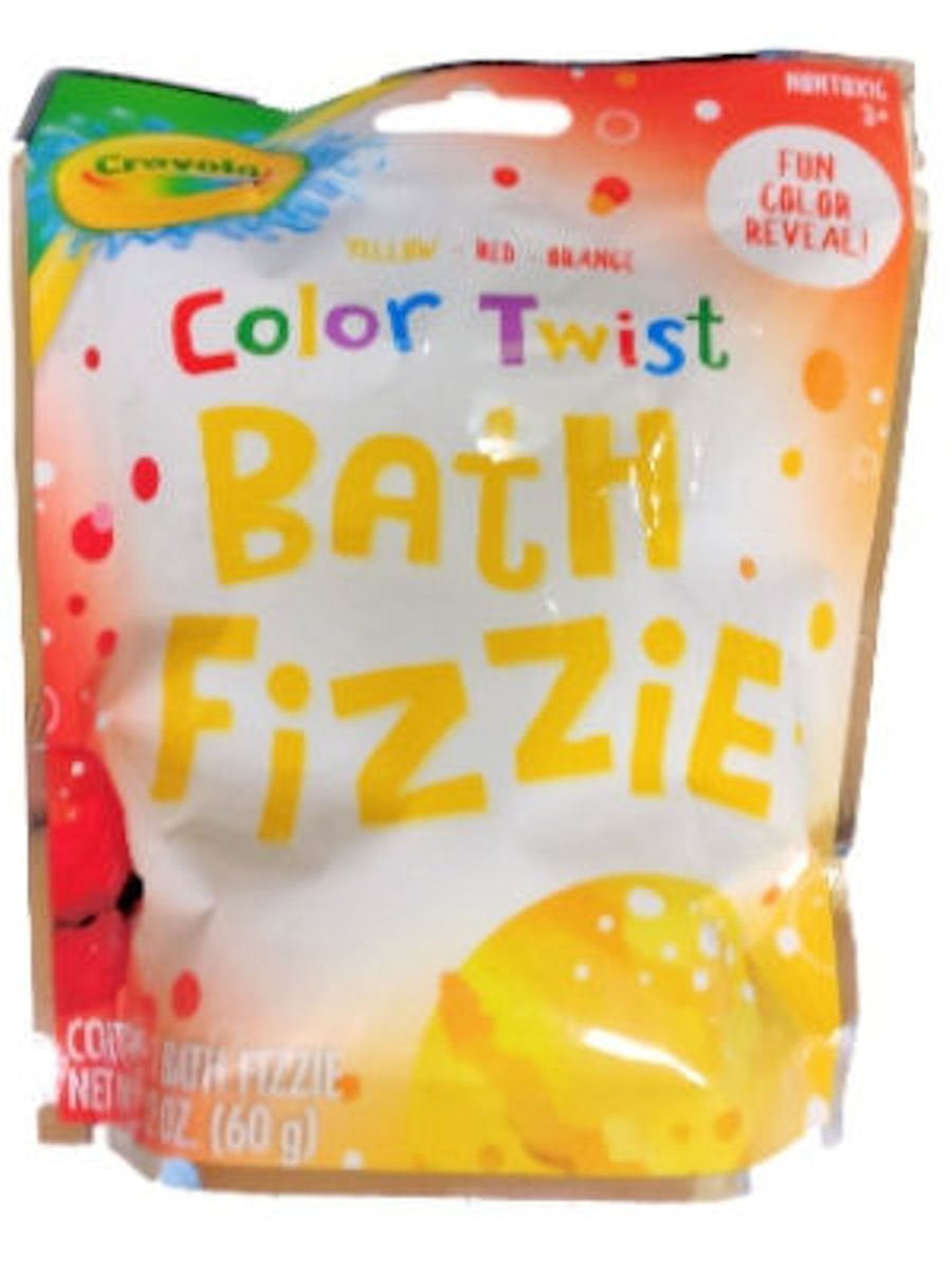 Crayola Color Twist Bath Fizzies (Yellow)