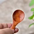 thumbnail image 3 of Cuchara de madera para especias, cuchara pequeña de boca redonda, cuchara para sopa y gachas, cuchara para sopa china, cuchara para sopa y gachas para niños, 3 of 4