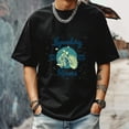 thumbnail image 4 of Men's Short Sleeve Graphic T shirt Collection Summer New Trend Fashion Sweatshirt Loose Fit for Big and Tall Men Shirts, 4 of 5