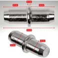 thumbnail image 2 of Soportes para Estantes, 12 Unidades, Soportes para Estantes para Taladrar Orificios de Ø 5 mm, Todo Tipo de Armarios, Metal, Inoxidable, Soportes para Estantes para Muebles, Armarios, Pasadores para, 2 of 5