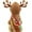 Brown, variant on Christmas sale! Pet Dog Winter Clothes Puppy Dog Pet Christmas Costume Outwear Coat Apparel Hoodie Puppy Christmas Elk Coat