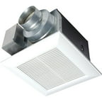 Panasonic WhisperCeiling Bathroom Fan, 50 CFM, <0.3 sone  APPA05VQ5