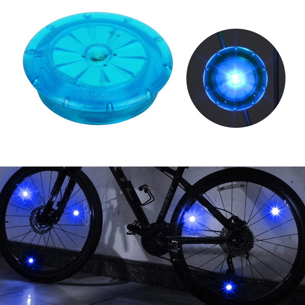 Bike Bicycle Cycling Wheel Spoke WireTyre Bright LED Flash Light Lamp 1 2 3 or 4 