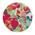 thumbnail image 4 of Fenyluxe  Summer Floral Outdoor Tabletop Collection, Stain Resistant &amp; Waterproof, Round, Floral 31-35, 4 of 8