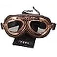 thumbnail image 3 of TYSKL Lunettes de Moto Rétro Pilote Anti-Buée Lunettes Chaudes ATV Motocross Lunettes de Protection, 3 of 4