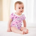 thumbnail image 5 of Hello Kitty Baby Bodysuit Boy Girl Clothes Soft Newborn Infant Outfit Short Sleeve Romper, 5 of 8