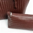 thumbnail image 6 of WeaveCC Handwoven PU Y2K Tote Bag Set Halloween Shoulder Purse Fall Gift for Women, 6 of 7