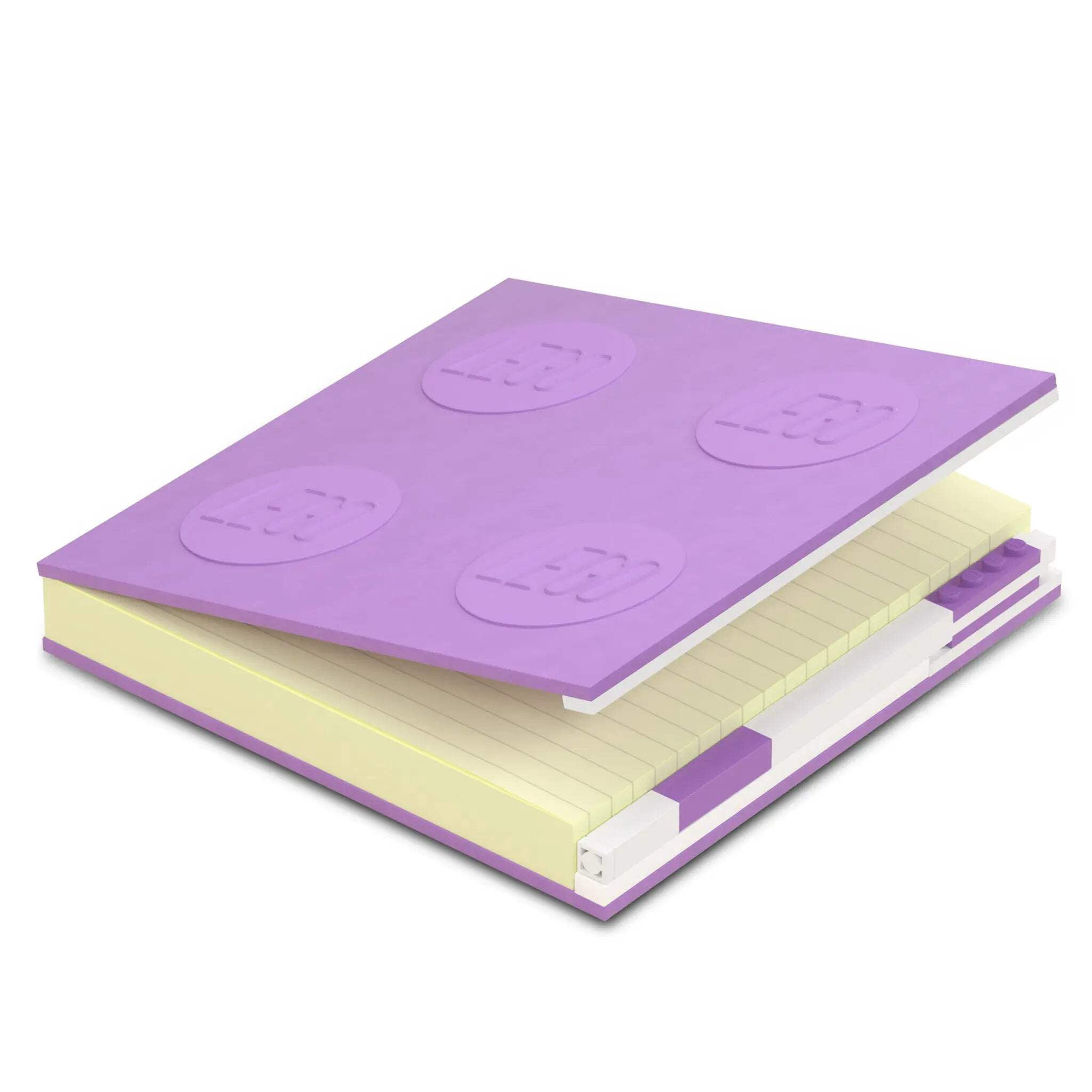 LEGO Stationery Locking Notebook with Gel Pen - Lavender (52445)