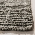 thumbnail image 6 of SAFAVIEH Natural Fiber Levi Braided Area Rug, Light Grey, 8' x 8' Square, 6 of 12