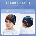 thumbnail image 6 of Sikiie Yellow Fish Seahorse Toddler Beanie Kids Beanie Hat Warm Winter Hats for Boys Girls Knit Cap, 6 of 7
